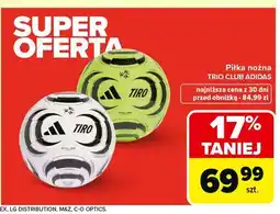Carrefour Piłka nożna tiro club Adidas oferta