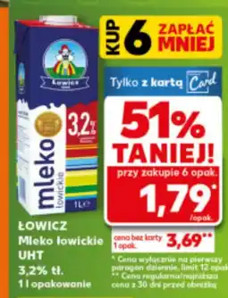Kaufland Mleko Łowicz oferta