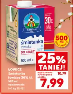 Kaufland Śmietanka Łowicz oferta