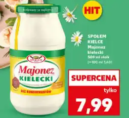 Kaufland Majonez Społem Kielce oferta