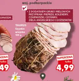 Kaufland Szynka Taurus oferta
