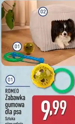 ALDI Zabawka gumowa dla psa ROMEO oferta