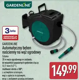 ALDI Automatyczny bęben naścienny na wąż ogrodowy oferta