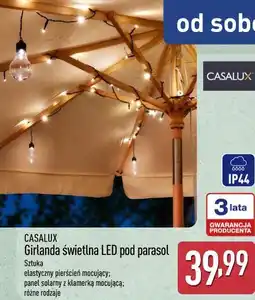 ALDI CASALUX Girlanda świetlna LED pod parasol oferta