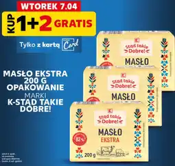 Kaufland K-Stąd Takie Dobre! Masło ekstra oferta