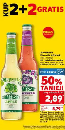 Kaufland Piwo SOMERSBY oferta