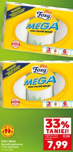 Kaufland Ręcznik papierowy FOXY MEGA oferta