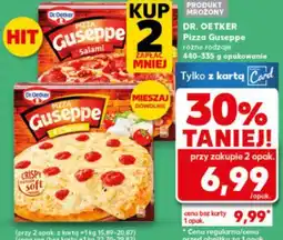 Kaufland DR. OETKER Pizza Guseppe różne rodzaje 440-335 g opakowanie oferta