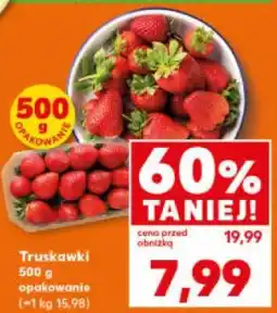 Kaufland Truskawki 500 g opakowanie oferta