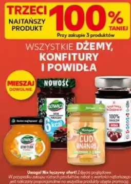 Kaufland WSZYSTKIE DŻEMY, KONFITURY I POWIDŁA oferta