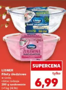 Kaufland LISNER Filety śledziowe w sosie, różne rodzaje 280 g opakowanie oferta