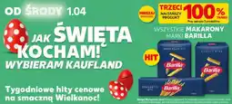 Kaufland WSZYSTKIE MAKARONY MARKI BARILLA oferta