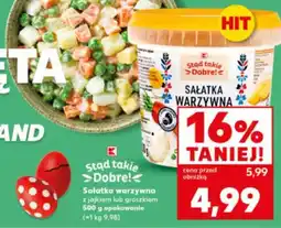 Kaufland Stąd takie Dobre! Sałatka warzywna z jajkiem lub groszkiem oferta