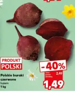 Kaufland Polskie buraki czerwone oferta