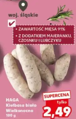 Kaufland HAGA Kiełbasa biała Wielkanocna oferta