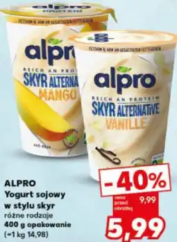 Kaufland Alpro Yogurt sojowy oferta