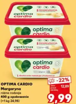 Kaufland OPTIMA CARDIO Margaryna różne rodzaje 400 g opakowanie oferta