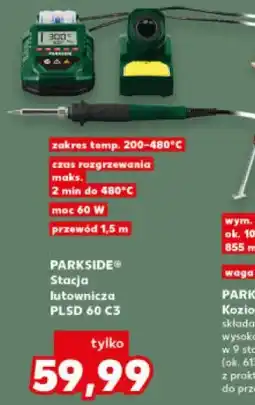 Kaufland PARKSIDE Stacja lutownicza PLSD 60 C3 oferta
