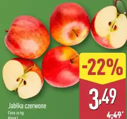 ALDI Jabłka czerwone oferta