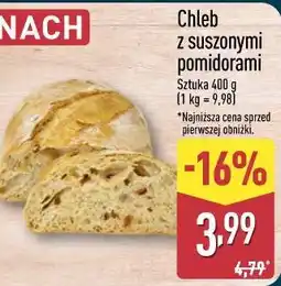 ALDI Chleb z suszonymi pomidorami oferta