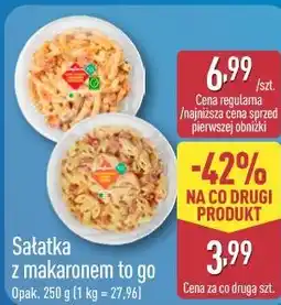 ALDI Sałatka z makaronem to go oferta