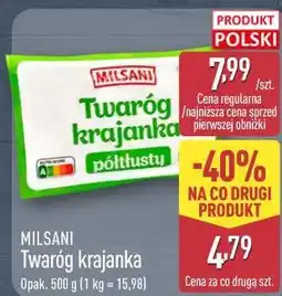 ALDI Twaróg krajanka MILSANI oferta