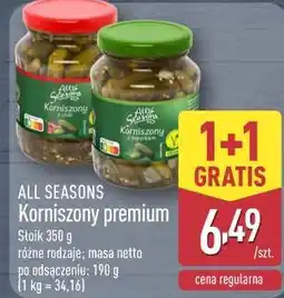 ALDI Korniszony premium ALL SEASONS oferta