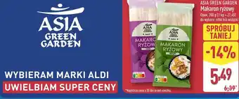 ALDI ASIA GREEN GARDEN Makaron ryżowy oferta