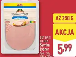 ALDI Szynka Lyoner GUT DREI EICHEN oferta