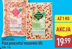 ALDI Pizza prosciutto/ mozzarella XXL DAYLICIOUS oferta