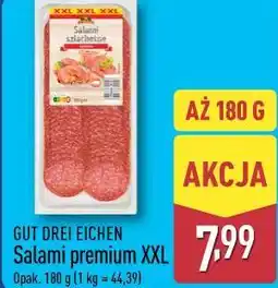 ALDI Salami premium XXL GUT DREI EICHEN oferta