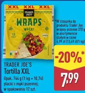 ALDI TRADER JOE'S Tortilla XXL oferta