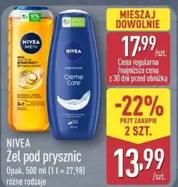 ALDI Żel pod prysznic NIVEA oferta