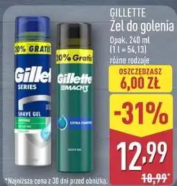 ALDI Żel do golenia GILLETTE oferta