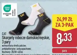 ALDI CAT Skarpety robocze damskie/męskie, 3 pary oferta