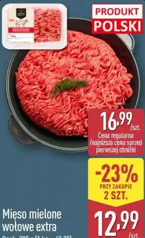 ALDI Mięso mielone wołowe extra oferta