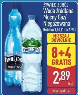 ALDI Woda źródlana Mocny Gaz/ Niegazowana oferta