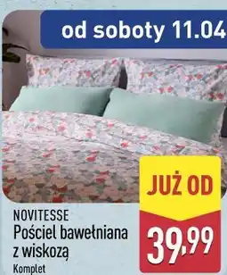 ALDI Pościel bawełniana z wiskozą oferta