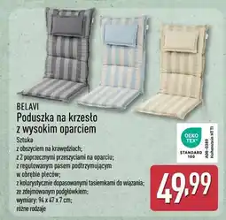 ALDI Poduszka na krzesło z wysokim oparciem oferta