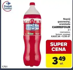 Globi Napój gazowany oranzada czerwona, lemon, orange oferta