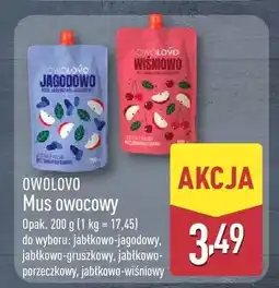 ALDI Mus owocowy różne rodzaje oferta