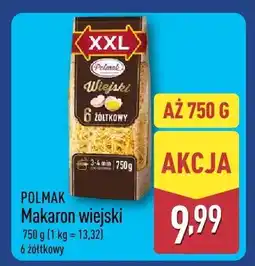 ALDI Makaron wiejski 6 żółtkowy oferta