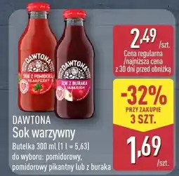 ALDI Sok warzywny pomidorowy, pomidorowy pikantny lub z buraka oferta