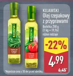 ALDI Olej rzepakowy z przyprawami oferta