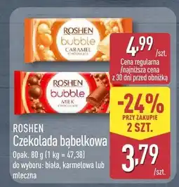 ALDI Czekolada babelkowa różne rodzaje oferta