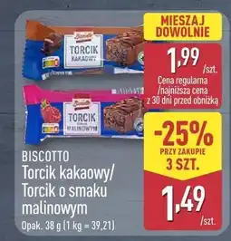 ALDI Torcik kakaowy/torcik o smaku malinowym oferta