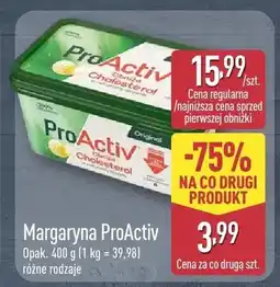 ALDI Margaryna ProActiv różne rodzaje oferta