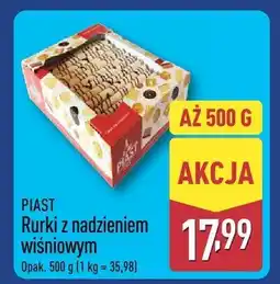 ALDI Rurki z nadzieniem wiśniowym oferta