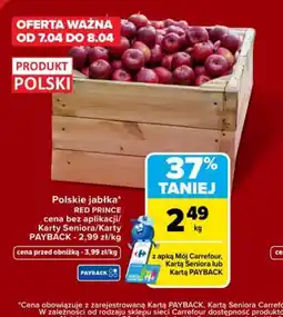 Carrefour Market Polskie jabłka Red Prince oferta