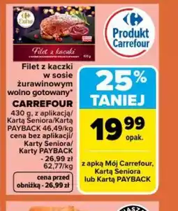 Carrefour Market Carrefour Filet z kaczki oferta